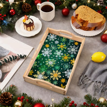 Load image into Gallery viewer, Cats-Round Diamond Wooden Dinning Table Tray