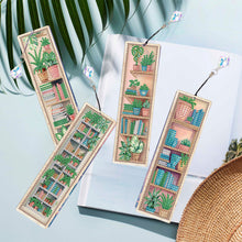 Load image into Gallery viewer, 4Pcs/Set 4Pcs/Set Plant-Diamond Bookmark