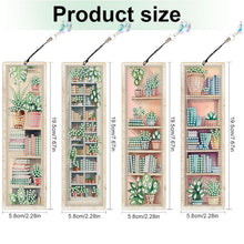 Load image into Gallery viewer, 4Pcs/Set 4Pcs/Set Plant-Diamond Bookmark