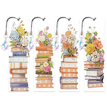 Load image into Gallery viewer, 4Pcs/Set 4Pcs/Set Plant-Diamond Bookmark