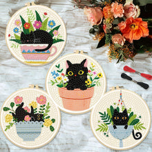 Load image into Gallery viewer, 8Pcs/Set 8Pcs/Set Cat-Acrylic Waterproof Diamond Coaster