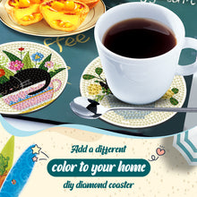 Load image into Gallery viewer, 8Pcs/Set 8Pcs/Set Cat-Acrylic Waterproof Diamond Coaster