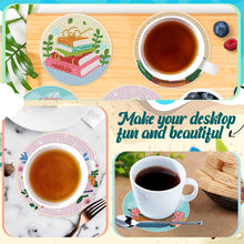 Load image into Gallery viewer, 8Pcs/Set 8Pcs/Set Cat-Acrylic Waterproof Diamond Coaster