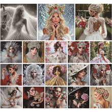 Load image into Gallery viewer, Rose Beauty-Partial Special Diamond Painting-30x30cm