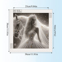 Load image into Gallery viewer, Rose Beauty-Partial Special Diamond Painting-30x30cm