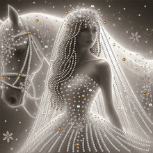 Load image into Gallery viewer, Rose Beauty-Partial Special Diamond Painting-30x30cm