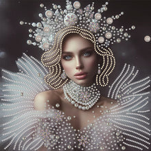 Load image into Gallery viewer, Rose Beauty-Partial Special Diamond Painting-30x30cm