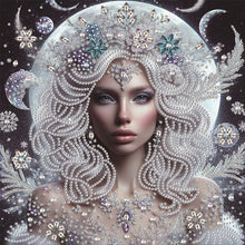 Load image into Gallery viewer, Rose Beauty-Partial Special Diamond Painting-30x30cm
