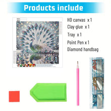 Load image into Gallery viewer, Flowers and Bird-Partial Special Diamond Painting-30x30cm