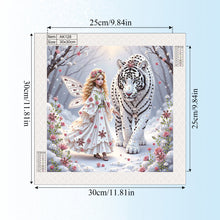 Load image into Gallery viewer, Tiger-Partial Special Diamond Painting-30x30cm