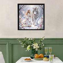 Load image into Gallery viewer, Tiger-Partial Special Diamond Painting-30x30cm