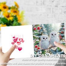 Load image into Gallery viewer, 12Pcs/Set 12Pcs/Set Cross Church-Diamond Greeting Cards