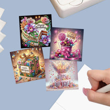 Load image into Gallery viewer, 12Pcs/Set 12Pcs/Set Cross Church-Diamond Greeting Cards