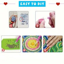 Load image into Gallery viewer, 12Pcs/Set 12Pcs/Set Cross Church-Diamond Greeting Cards