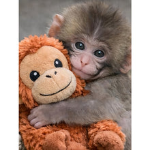Load image into Gallery viewer, Monkey-Full Round Diamond Painting-30x40cm