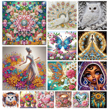 Load image into Gallery viewer, Good Morning-Partial Pearl Painting Kit with Frame-25x25cm