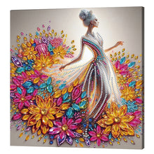 Load image into Gallery viewer, Good Morning-Partial Pearl Painting Kit with Frame-25x25cm