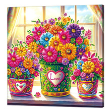 Load image into Gallery viewer, Good Morning-Partial Pearl Painting Kit with Frame-25x25cm
