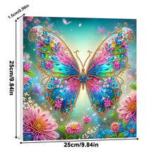 Load image into Gallery viewer, Butterfly-Partial Pearl Painting Kit with Frame-25x25cm