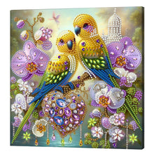Load image into Gallery viewer, Butterfly-Partial Pearl Painting Kit with Frame-25x25cm