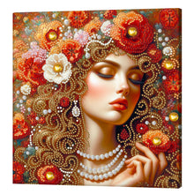Load image into Gallery viewer, Butterfly-Partial Pearl Painting Kit with Frame-25x25cm