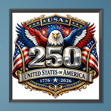 Load image into Gallery viewer, Eagle-Full Round Diamond Painting-40x40cm