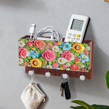 Load image into Gallery viewer, Flowers And Birds-Diamond Art Craft Wall Hooks