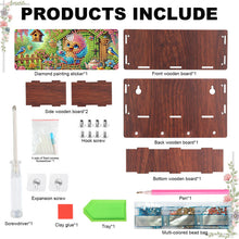 Load image into Gallery viewer, Flowers And Birds-Diamond Art Craft Wall Hooks