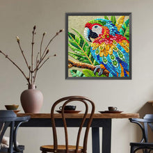 Load image into Gallery viewer, Parrot-Full Round Diamond Painting-40x40cm