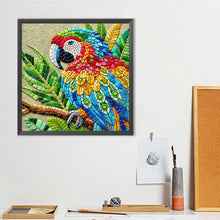 Load image into Gallery viewer, Parrot-Full Round Diamond Painting-40x40cm
