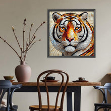 Load image into Gallery viewer, Tiger-Full Round Diamond Painting-40x40cm