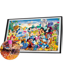 Load image into Gallery viewer, Figure-Full Round Diamond Painting-110x80cm-Large Size