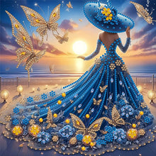 Load image into Gallery viewer, Beauty-Partial Special Diamond Painting-30x30cm