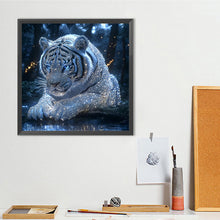 Load image into Gallery viewer, Tiger-Full Round Diamond Painting-40x40cm
