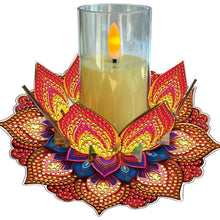 Load image into Gallery viewer, Mandala Lotus-N Acrylic-Single Side Drill-Acrylic Diamond Desktop Ornament