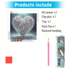 Load image into Gallery viewer, Heart-Partial Special Diamond Painting-30x30cm