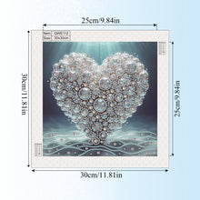 Load image into Gallery viewer, Heart-Partial Special Diamond Painting-30x30cm