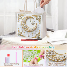 Load image into Gallery viewer, Golden Mandala-Diamond Chain Crossbody Bag