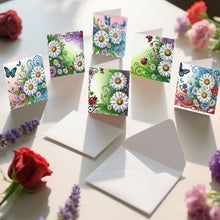 Load image into Gallery viewer, 6Pcs/Set Daisies-Diamond Greeting Cards
