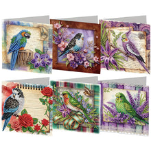 Load image into Gallery viewer, 6Pcs/Set Daisies-Diamond Greeting Cards