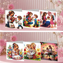 Load image into Gallery viewer, 6Pcs/Set Jm-2-Diamond Greeting Cards