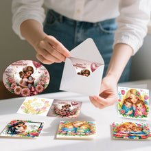Load image into Gallery viewer, 6Pcs/Set Jm-2-Diamond Greeting Cards