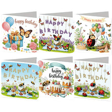 Load image into Gallery viewer, 6Pcs/Set Jm-2-Diamond Greeting Cards
