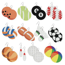 Load image into Gallery viewer, 12 Pairs Cute Cartoon Earrings-DIY Diamond Painting Earrings Kit