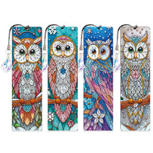Load image into Gallery viewer, 4Pcs/Set 4Pcs/Set Yellow Flowers And Horse-Diamond Bookmark