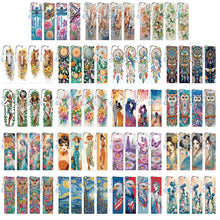 Load image into Gallery viewer, 4Pcs/Set 4Pcs/Set Yellow Flowers And Horse-Diamond Bookmark
