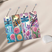 Load image into Gallery viewer, 4Pcs/Set 4Pcs/Set Yellow Flowers And Horse-Diamond Bookmark