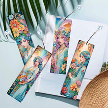 Load image into Gallery viewer, 4Pcs/Set 4Pcs/Set Yellow Flowers And Horse-Diamond Bookmark