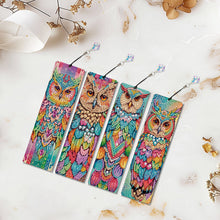 Load image into Gallery viewer, 4Pcs/Set 4Pcs/Set Yellow Flowers And Horse-Diamond Bookmark