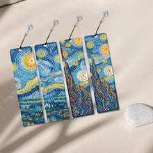 Load image into Gallery viewer, 4Pcs/Set 4Pcs/Set Yellow Flowers And Horse-Diamond Bookmark